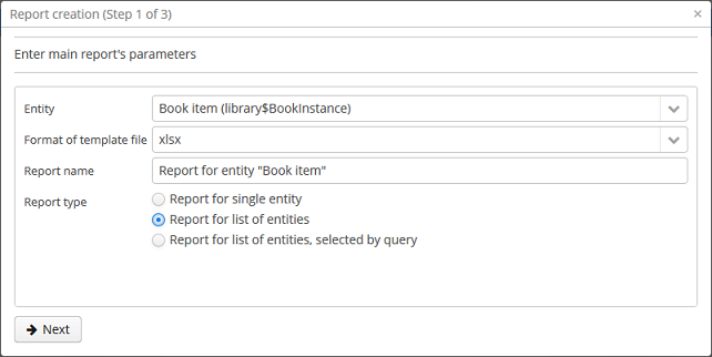 query step 1